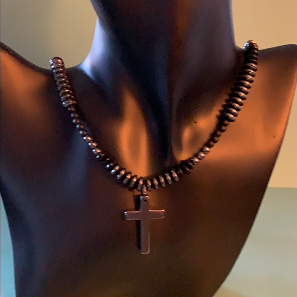 Hemalyke Cross Necklace